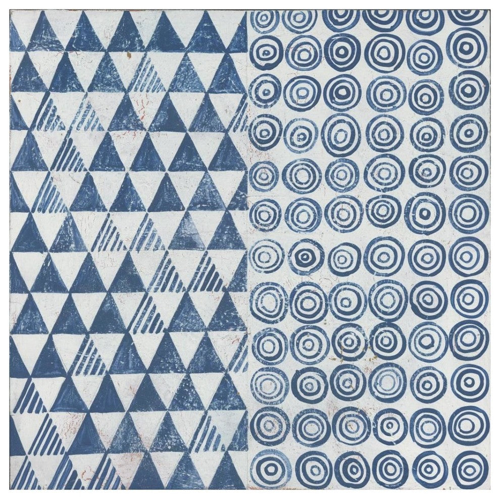"Maki Tile I" Digital Paper Print by Kathrine Lovell, 38"x38"