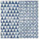 "Maki Tile I" Digital Paper Print by Kathrine Lovell, 38"x38"