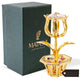 24k Gold Plated Tulip Flower Table Top Ornament