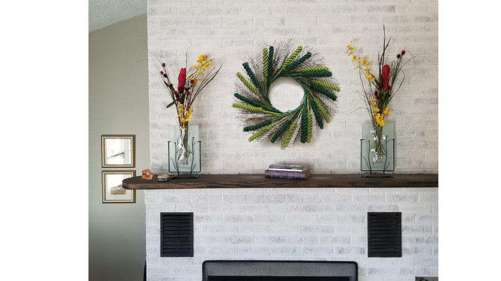 Spiral Spring Wreath