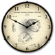 2103230 Baseball Glove 1962 Patent Clock
