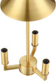 3 Light Globe Glass Pendant Light Gold Hanging Lamp