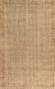 Espina Hand Woven Herringbone Chunky Jute Natural 4' x 6' Area Rug