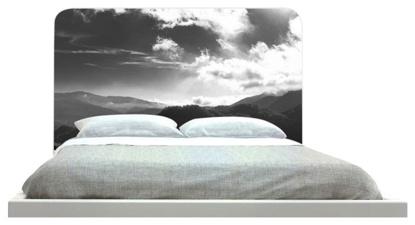 "Landscape Bw" Headboard