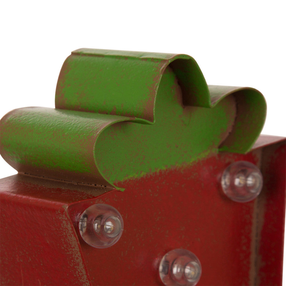 7.48"H Marquee LED Gi' Box Stocking Holder