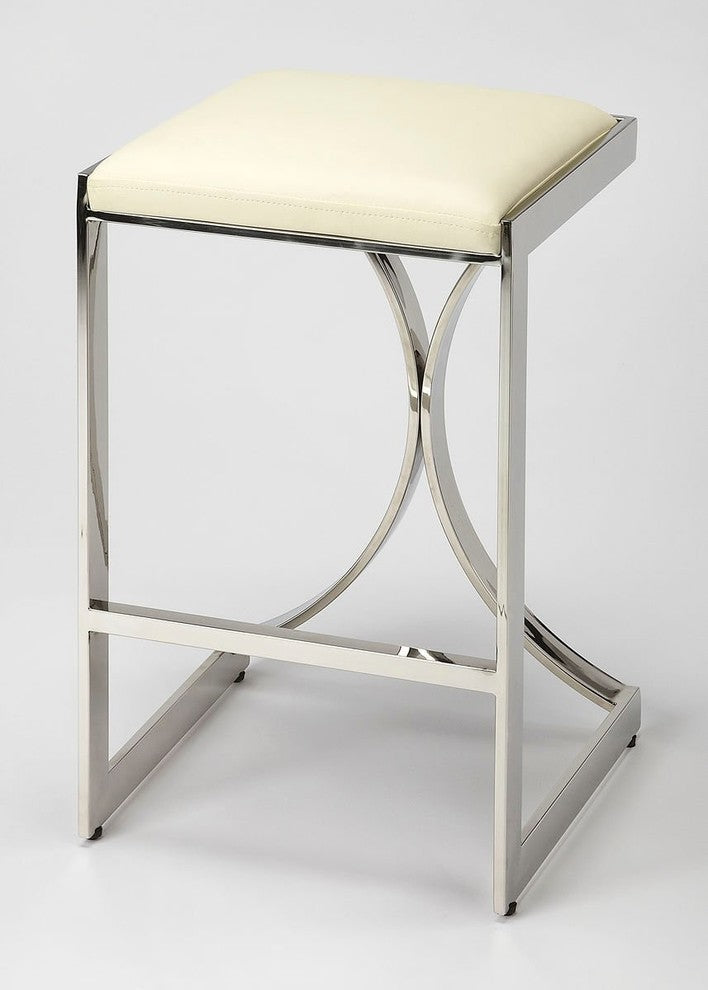 Butler Loft Counter Stool, Silver