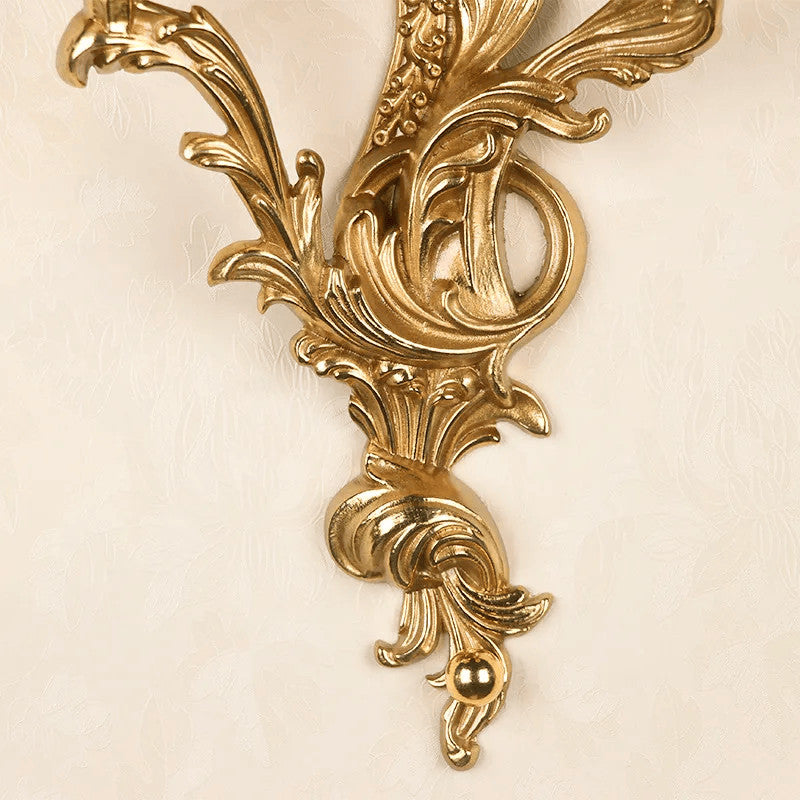 Luxury Wall Lamp in the Classic French Style, Living Room, Bedroom, 3 Lights