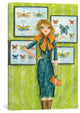 iCanvas Best dress Butterfly Bow Gallery Wrapped Canvas Art Print by Bella Pilar