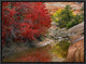 Maple and Cottonwood Trees In Autumn, Zion National Park, Utah, 16"x12"