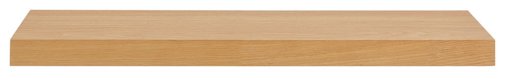 Barney Floating Shelf/Shelving, American Oak Veneer