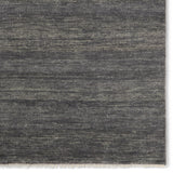 Jaipur Living Origin Knotted Solid Area Rug, Dark Gray, 8'6"x11'6"