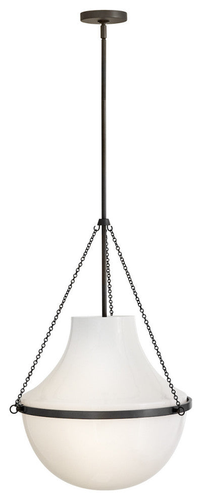 Hinkley Collins Large Pendant, Black Oxide