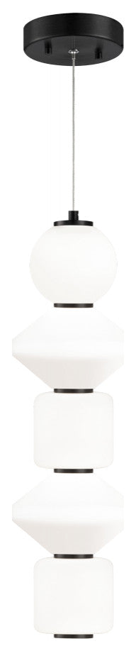 Matteo Lighting C82416OB Pendant Light, Oxidized Black Finish
