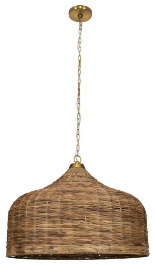 Uttermost Tauranga Seagrass 5 Light Pendant