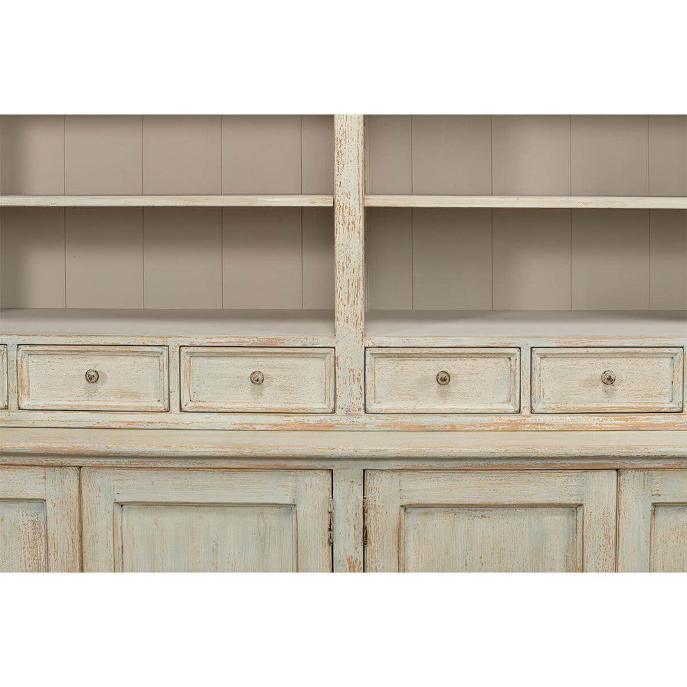 Rustic Painted Bookcase