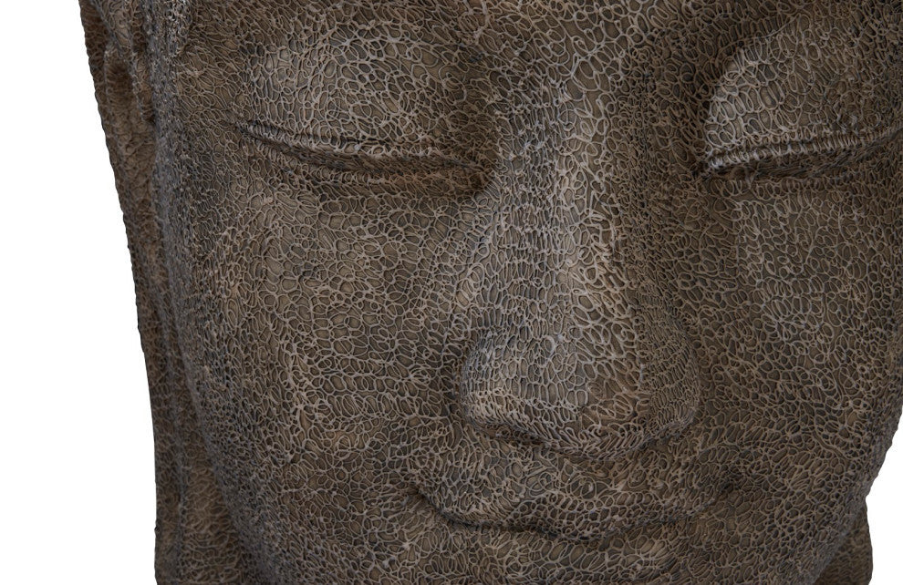 Buddah Head Illuminated Sculpture