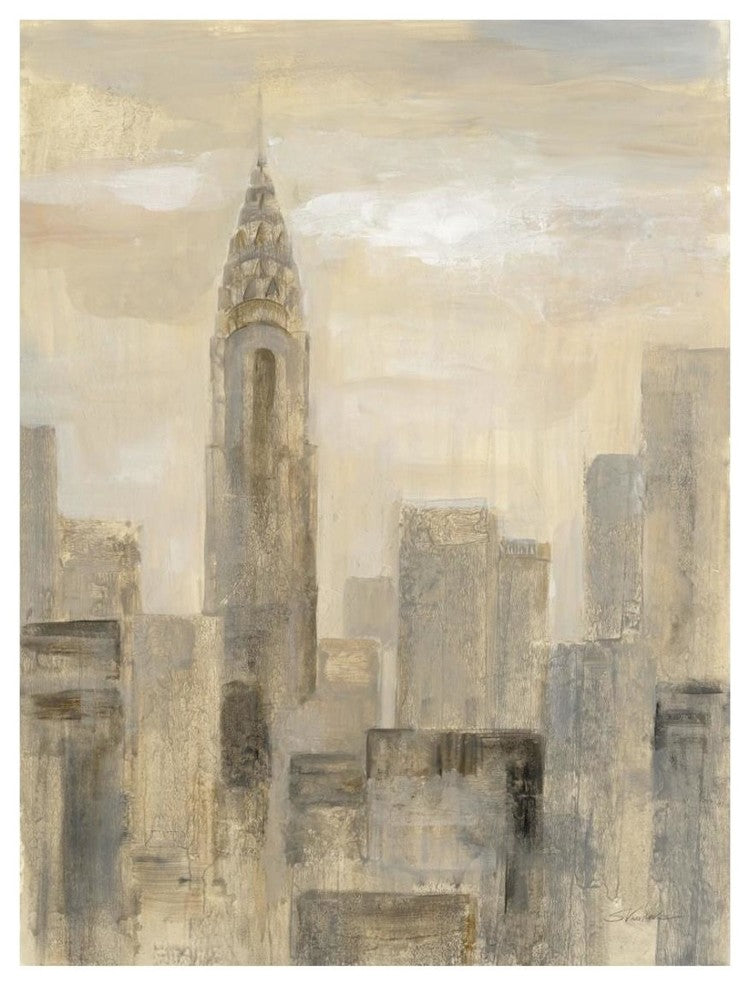 "City Blocks I" Digital Paper Print by Silvia Vassileva, 20"x26"