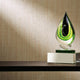 Shimmering Modern Textured Wallpaper, Creamy Flesh