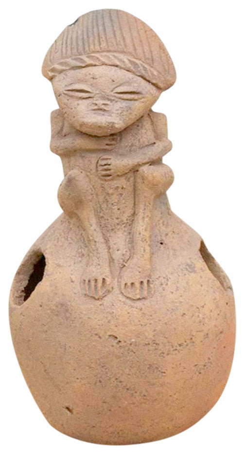One-of-a-Kind Pre-Columbian Pottery Figure