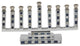 Classic Menorah, Mosaic Azure