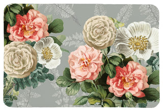 Laural Home Ava Floral Memory Foam Rug