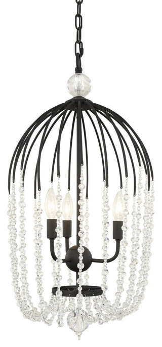 Varaluz-343F03MB-Three Light Pendant Havana Gold