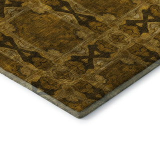Premium Machine Washable Mayfield AMF564 Chocolate 1'8" x 2'6" Rug