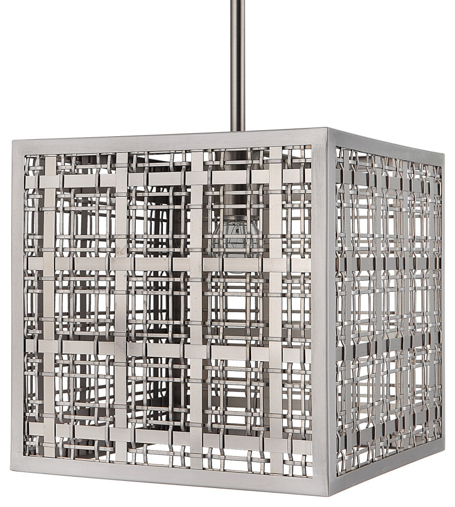 Uttermost Pendleton 1 Light Nickel Pendant