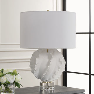 Uttermost Saylor White Table Lamp