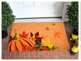 Calloway Mills Pumpkin Spice Doormat, 24"x36"