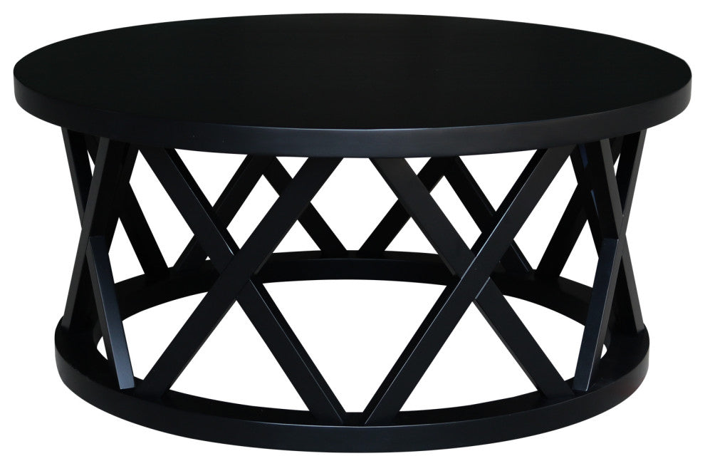 Round Ceylon Coffee Table