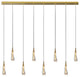 MIRODEMIÂ® Villefranche-sur-Mer Water Drop Design Crystal Chandelier, 8 Lights