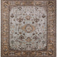 Ahgly Company Indoor Square Mid-Century Modern Area Rugs, 7' Square