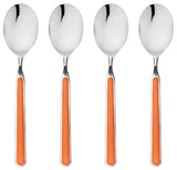Fantasia American Coffee Spoon Set 4-Piece Set, Carrot