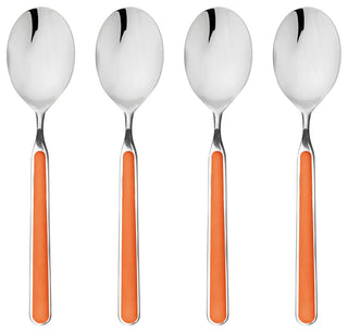 Fantasia American Coffee Spoon Set 4-Piece Set, Carrot
