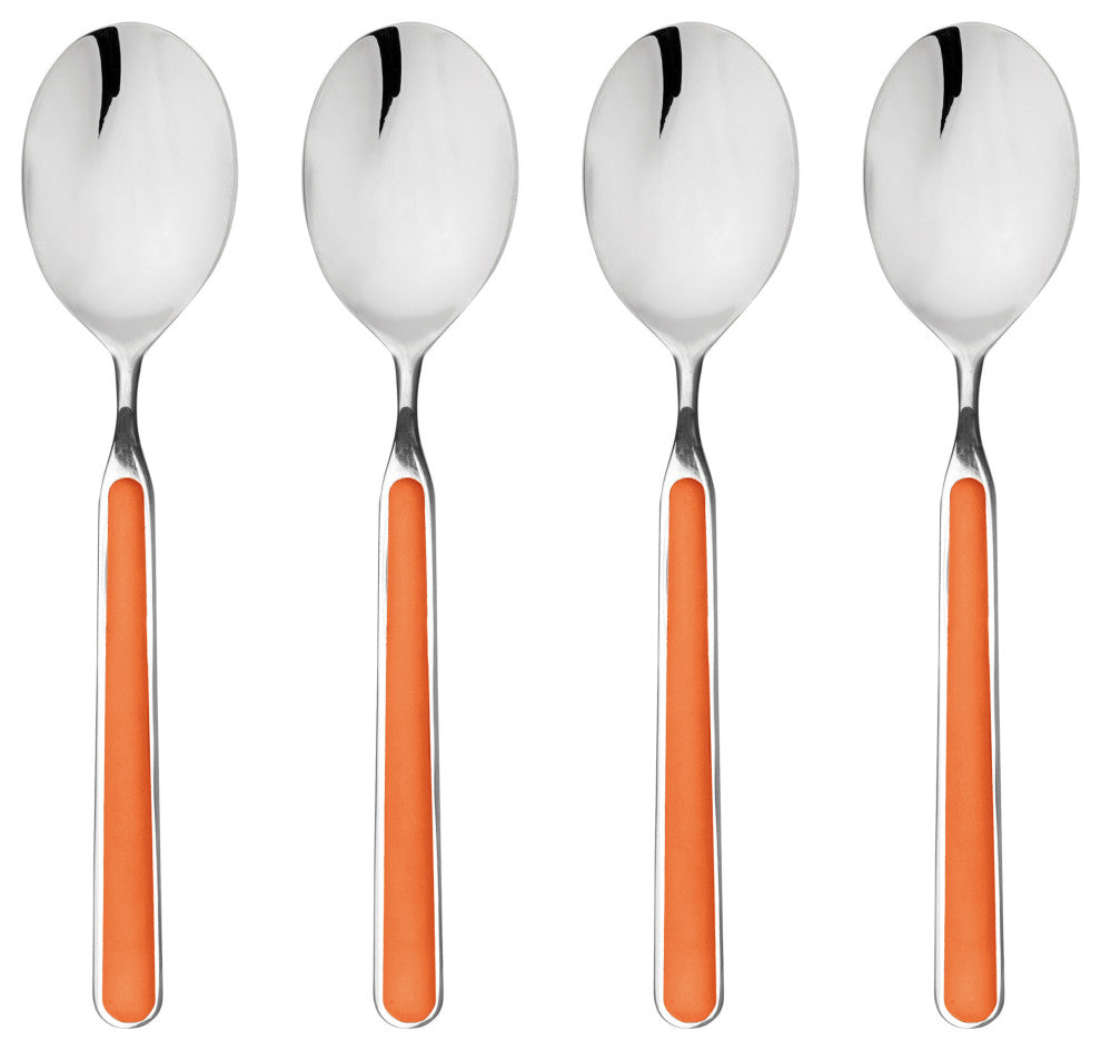 Fantasia American Coffee Spoon Set 4-Piece Set, Carrot