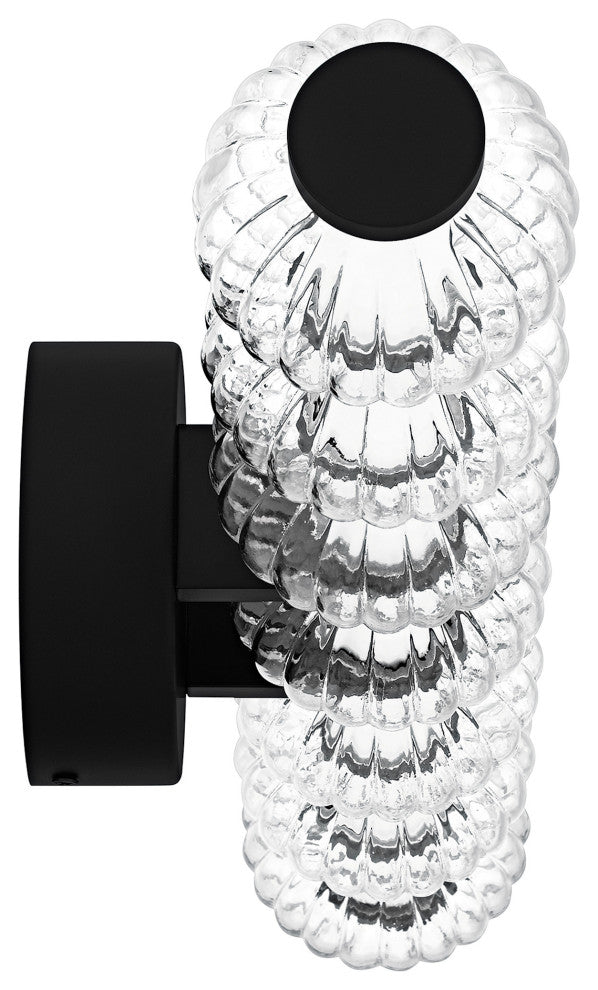 Quoizel PCELW8525 Elway 7 Light 25"W LED Bath Bar - Matte Black