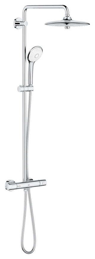 Grohe 26 128 2 Euphoria Thermostatic Shower System - Starlight Chrome