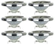 6 Pack Sunlite 75 Watt, 24 Flood, Ar111 Aluminum Reflector, G53 Base