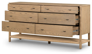 Zuma 6 Drawer Dresser, Dune Ash