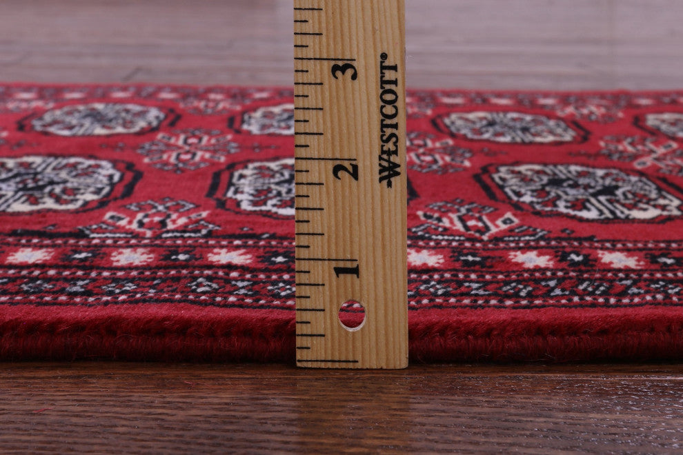 Runner Silky Bokhara Handmade Wool Rug 2' 1" X 5' 10" - Q13824