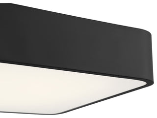 Access Lighting 49981LEDD-ACR Granada 16"W LED Flush Mount Square - Black