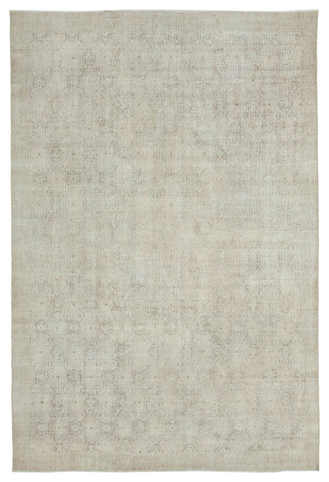 Rug N Carpet - Handwoven Anatolian 6' 9'' x 10' 3'' Rustic Vintage Rug