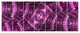 Purple Metal Protective Grids, Abstract Wall Art Canvas, 83"x32", 7 Panels
