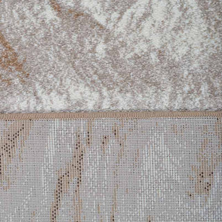 MACHINE MADE HEATSET POLYPROPYLENE AREA RUGS -Beige Color,Abstract Design, [Rectangle] 4'4''x6'4''