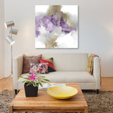 "Derive In Amethyst II" by Daniela Hudson, Canvas Print, 26"x26"