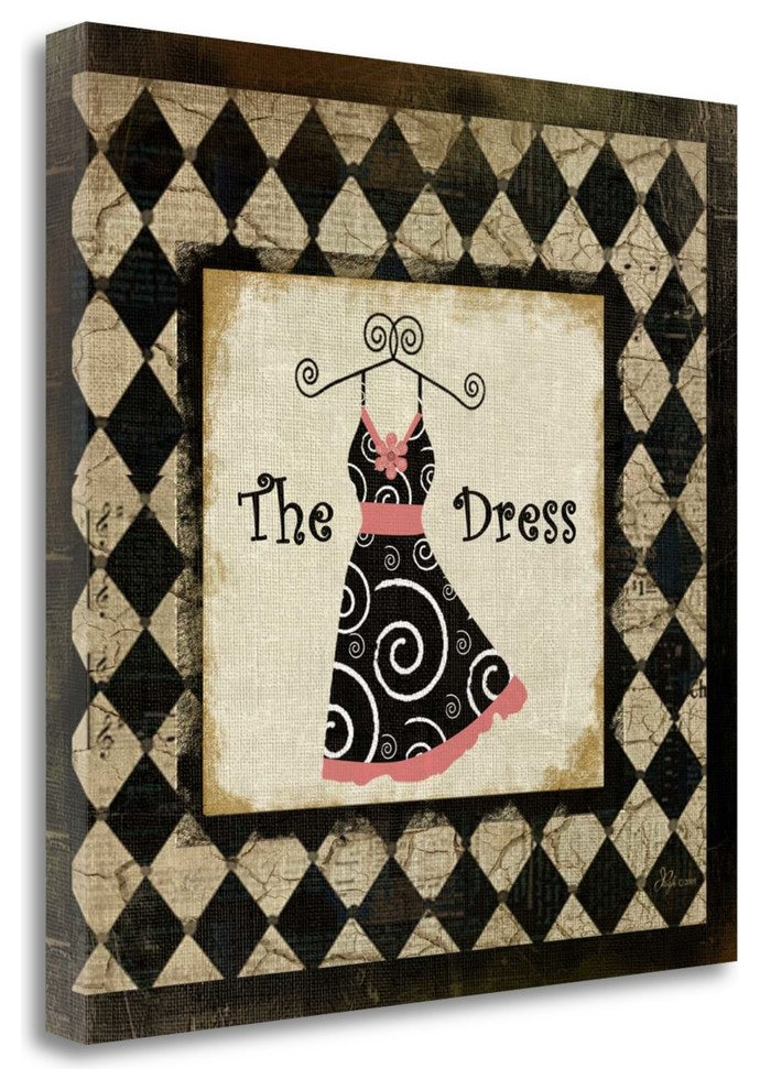 "The Dress" By Jennifer Pugh, Giclee Print on Gallery Wrap Canvas, Ready to Hang