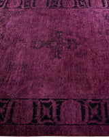 Vibrance, One-of-a-Kind Hand-Knotted Area Rug Purple, 5'0"x8'7"
