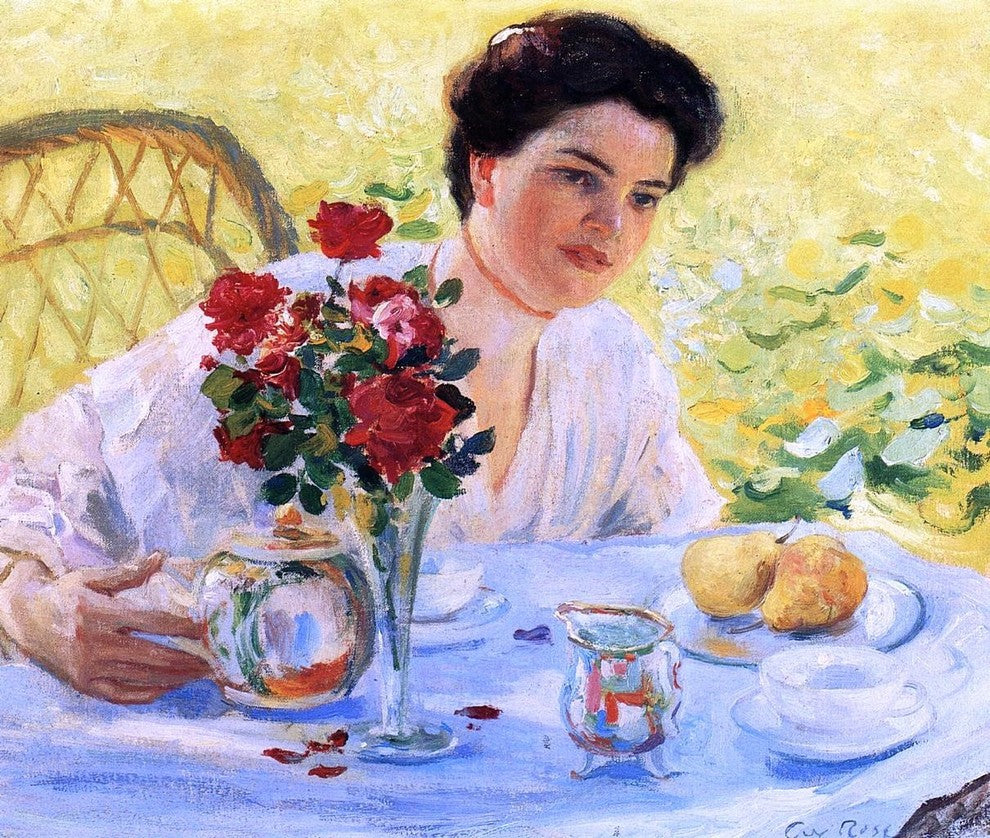 Guy Orlando Rose At Five O'Clock, 20"x25" Wall Decal