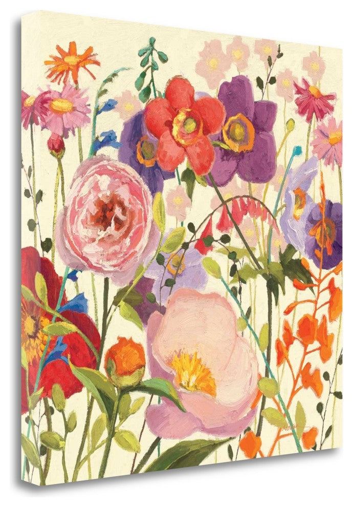 "Couleur Printemps II" By Shirley Novak, Giclee Print on Gallery Wrap Canvas